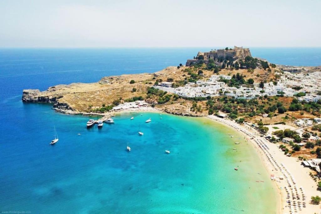Aleyna House Lindos Area 빌라 외부 사진