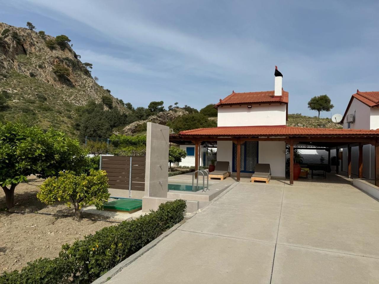 Aleyna House Lindos Area 빌라 외부 사진
